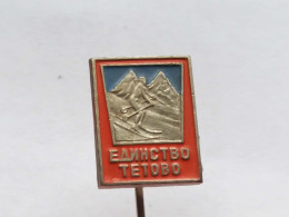 BADGE Z-74-2 - SKI SPORT EDINSTVO TETOVO, MACEDONIA - Alpinisme, Beklimming