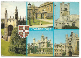 KING'S COLLEGE / ST. CATHARINE'S COLL/ GT. ST. MARY'S / ST. JOHN'S COLL. / TRINITY VOLL.- CAMBRIDGE.-  ( INGLATERRA ) - Cambridge