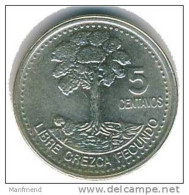 Guatemala - 2000 - KM 276.6 - 5 Centavos - VF+ - Guatemala