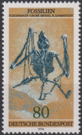 1978 Deutschland>BRD, ** Mi:DE 974, Sn:DE 1275, Yt:DE 821, Fossilien, Fledermaus - Fossielen