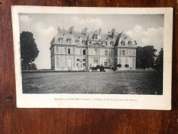 CPA MONTS SUR GUESNES. Le Château De Purnon - Monts Sur Guesnes