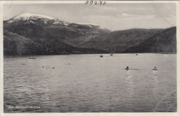 D9180) Am MILLSTÄTTERSEE In Kärnten - Badende Im Wasser Mit Bergen Im Hintergrund - Alte FOTO AK - Millstatt