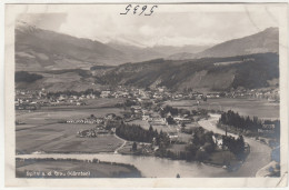 D9189) SPITTAL An Der Drau - FOTO AK Mit Fluss Zusammenfluß - Felder Gegen Häuser ALT - Spittal An Der Drau