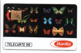 D 430 BARILLA 2 Papillon  Télécarte FRANCE 50 Unités Phonecard (J 939) - Privat