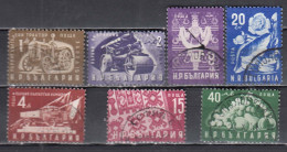 Bulgaria 1951 - Economy, Mi-Nr. 786/92, Used - Oblitérés