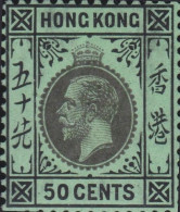 Hong Kong     .    SG    .    119  (2 Scans)  .  1921-37    .  Mult Script CA      .    *   .    Mint-hinged - Nuevos