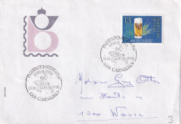 Belgique 2230 ° Sur Lettre De 6508 Carnières Vers 1300 Wavre - Lettres & Documents