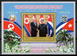 Cuba 2020 (issued In 2023) / Joint Issue Korea MNH Emisión Conjunta Relaciones Con Corea / Cu21136  C6-12 - Gezamelijke Uitgaven