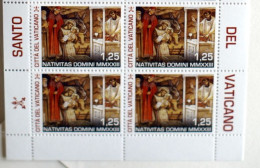 VATICAN 2023, NATALE, NOEL, CHRISTMAS, BLOCKS MNH** - Unused Stamps