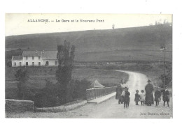 Allanche, La Gare Et Le Nouveau Pont (6865) - Allanche
