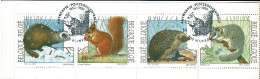 1992 B23 (2477-2480)(Wijnegem) / Postfris Met 1édag Stempel / MNH Avec Cachet Premier Jour :  Kleine Zoogdieren/petits M - 1953-2006 Moderne [B]