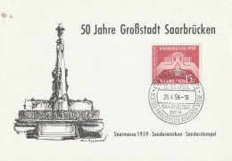Saarland - Storia Postale