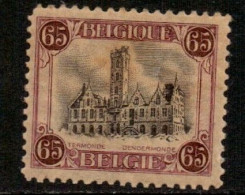 Belgique 1921 NEUF: Hotel De Ville De Termonde. Y&T 182 (cote >2€) - Neufs