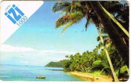 Nouvelle Caledonie Caledonie Telecarte Phonecard Prepayee IZI 1000 Francs Plage Lagon Ex 2014 Ut BE - Nueva Caledonia