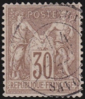 France  .  Y&T   .    69     .   O      .    Oblitéré - 1876-1878 Sage (Type I)