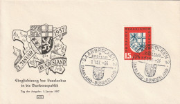 Saarland - Storia Postale