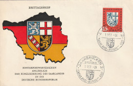 Saarland - Storia Postale