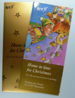 UK - Great Britain - BT - Set Of 6 - Home In Time For Christmas - Safe And Seasonal Ways To Get Home - Mint In Folder - Collezioni