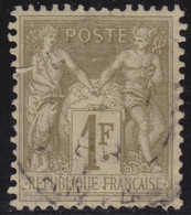 France    .   Y&T    .    82       .     O     .   Oblitéré - 1876-1898 Sage (Tipo II)