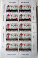 VATICAN 2023, 60 ANNI RELAZIONI REPUBBLICA KOREA,  MINISHEETS OF 10 MNH** - Ungebraucht