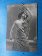 Onbekend Fotokaart Theater. Opera? C.D.E. Decorgis Degeorgis? L.D. 1910 Artist Zanger - Theater