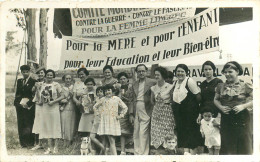 241123 - CONTRE LA GUERRE CONTRE LE FASCISME POUR LA FEMME LIBEREE - EDUCATION BIEN ETRE - Labor Unions