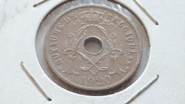 BELGIQUE ALBERT PREMIER 25 CENTIMES 1920 COTES : 1€-3.50€-15€-50€ - 25 Centimes