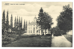 Belgique  -   Lemberge Chateau  Goed Ter Jacht - Carte Signe Par Le Proprietaire Du Chateau - Merelbeke