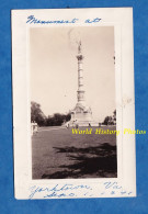 Photo Ancienne Snapshot - YORKTOWN , Virginia - September 1 , 1941 - Monument - USA Architecture - America