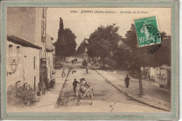 CPA - JUSSEY (70) - Aspect De L'Avenue De La Gare En 1923 - Jussey