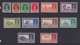 INDIA - 1937 George VI Multiple Star Watermark Set Hinged Mint - 1936-47 Roi Georges VI