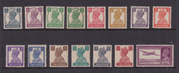 INDIA - 1940 George VI Multiple Star Watermark Set Hinged Mint - 1936-47 Roi Georges VI