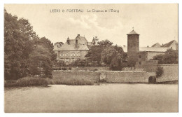 Belgique  - Leers  Fosteau  - Le Chateau Et L'etang - Merbes-le-Chateau