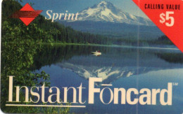 UNITED STATES - PREPAID - SPRINT - ISTANT FONCARD - MOUNTAIN LAKE - Sprint