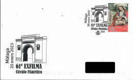 SPAIN. POSTMARK. EXFILMA. MALAGA 2023 - Frankeermachines (EMA)