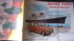 Catalogue 1962  DINKY TOYS ET  SUPERTOYS  MECCANO FRANCE - Advertising