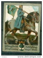 Werbemarke Cinderella Poster Stamp Pfingstritt Kötzting Bayerischer Wald Um 1910 #216 - Erinnophilie