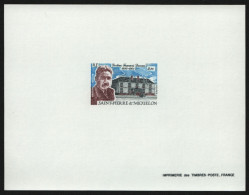 St. Pierre & Miquelon 1987 - Mi-Nr. 544 ** - MNH - Epreuve De Luxe - F. Dunan - Imperforates, Proofs & Errors