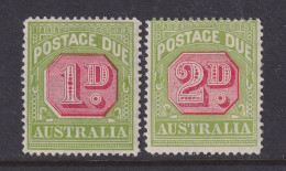 Australia, Scott J58a-J59a (SG D100-D102), MLH/HR - Segnatasse