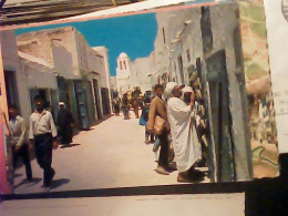 ALGERIE EL OUED Rue Du Souk (animé)  N1970   JQ4059 - El-Oued