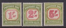 Australia, Scott J81-J83 (SG D129-D131), MNH - Impuestos