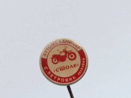 BADGE Z-97-1 - MOTOR, MOTO, MOTORBIKE, MOTOCROSS, MOTO CROSS, KROS, SERVICE. LESKOVAC, SERBIA - Motorfietsen