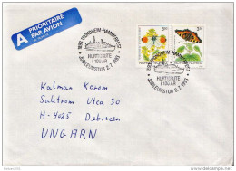 Postal History Cover: Norway With Special Trondheim- Hammerfest Cancel - Brieven En Documenten