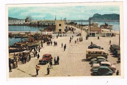 ES-2936  ALGECIRAS : Muelle Perquero, Al Fondo Gibraltar - Cádiz