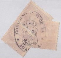 F-EX37790 ESPAÑA SPAIN PHILIPPINES AMADEO I 62c LA YSABEL CANCEL.  - Used Stamps