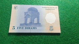 TACİKİSTAN-         5      DIRHAM         UNC - Tadzjikistan