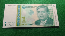 TACİKİSTAN-         1      SOMONİ       UNC - Tadschikistan