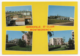 14 - HEROUVILLE ST CLAIR - MONTMORENCY - Le Village SEROC Et Le Groupe Scolaire - Ed. LE GOUBEY M 11 - Immeubles Cités - Herouville Saint Clair