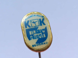 BADGE Z-66-1 - SKATING CLUB, CLUB DE PATINAGE, KLIZACKI KLUB PALILULA BELGRADE, BEOGRAD - Pattinaggio Artistico