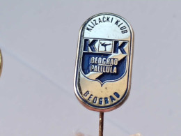 BADGE Z-66-1 - SKATING CLUB, CLUB DE PATINAGE, KLIZACKI KLUB PALILULA BELGRADE, BEOGRAD - Patinage Artistique